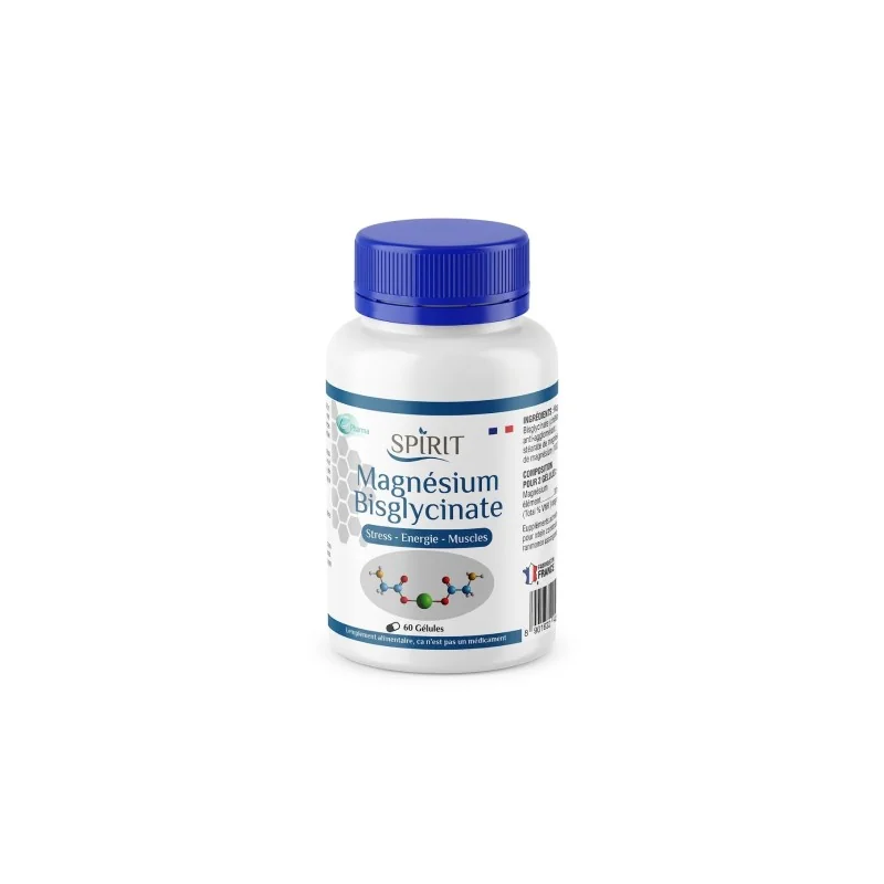 Spirit Magnesium Bisglycinate 60Gelules