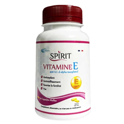 SPIRIT PHARMA – Vitamine E 400 Ui D-alpha-tocophérol