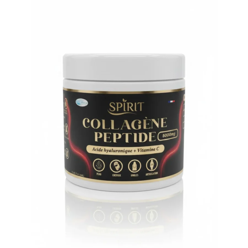 SPIRIT Collagene Peptide 200g Complément Alimentaire Anti-Âge Beauté Peau Articulations Muscles