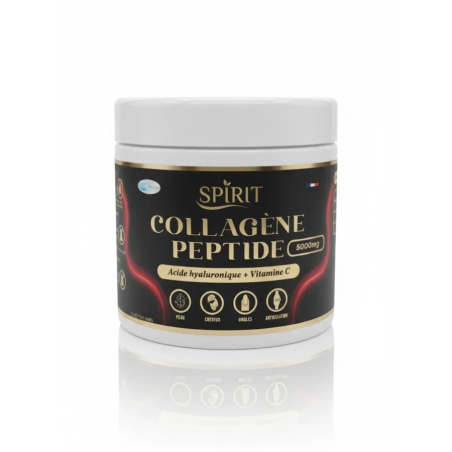 SPIRIT Collagene Peptide 200g Complément Alimentaire Anti-Âge Beauté Peau Articulations Muscles