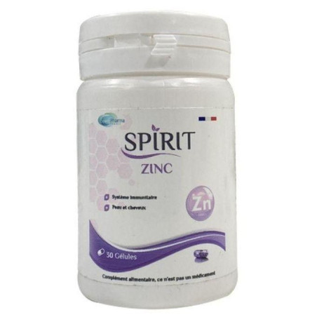 Spirit Pharma Zinc – 30 Gélules
