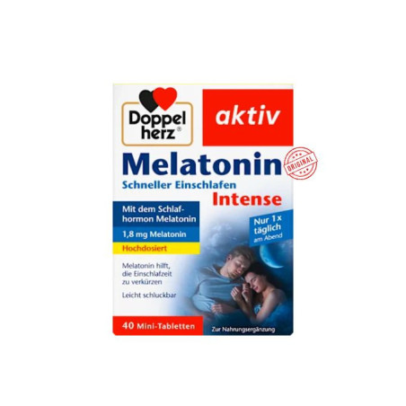 Doppelherz Mélatonine Intense Mini comprimés 40 pièces