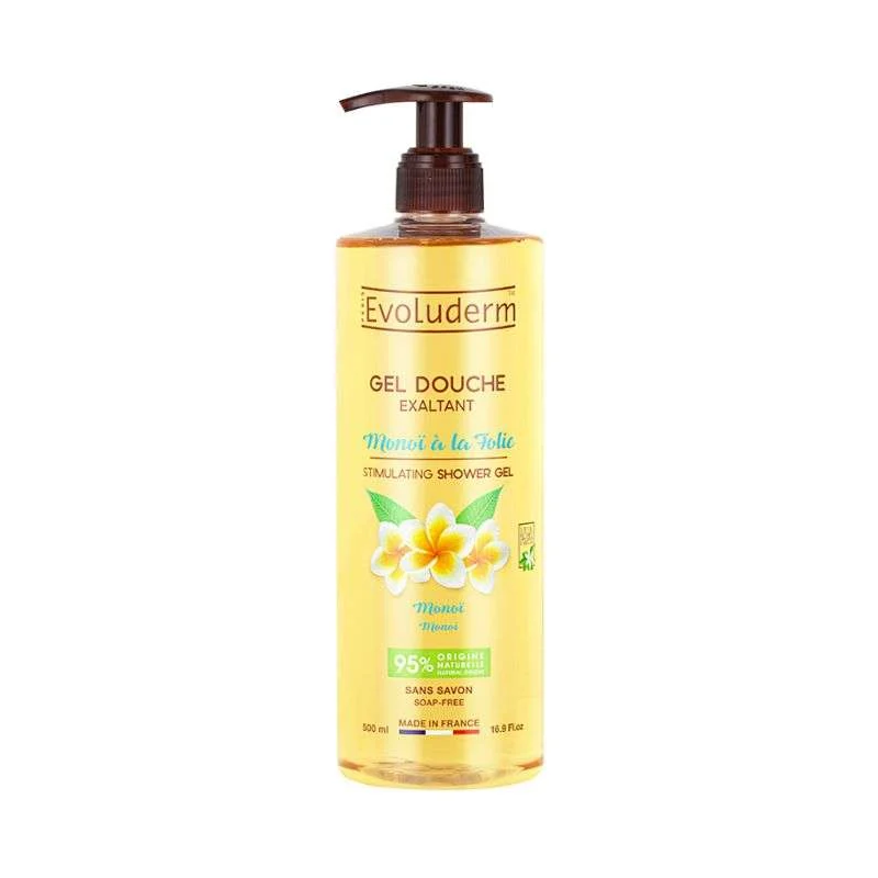 EVOLUDERM GEL DOUCHE EXALTANT MONOI A LA FOLIE 500 ML