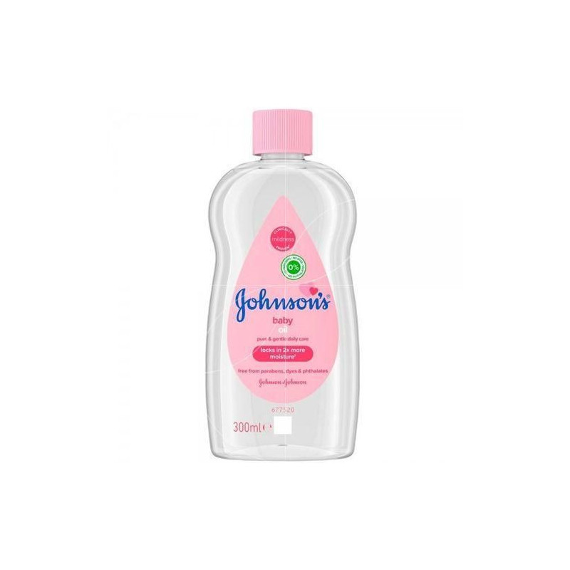 Johnson's Baby Huile Baby Oil 300ml - 2 fois plus hydratante