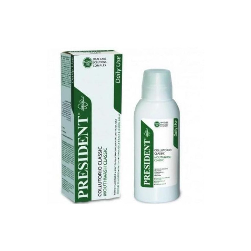 Président PRESIDENT CLASSIC BAIN DE BOUCHE USAGE QUOTIDIEN 250 ML