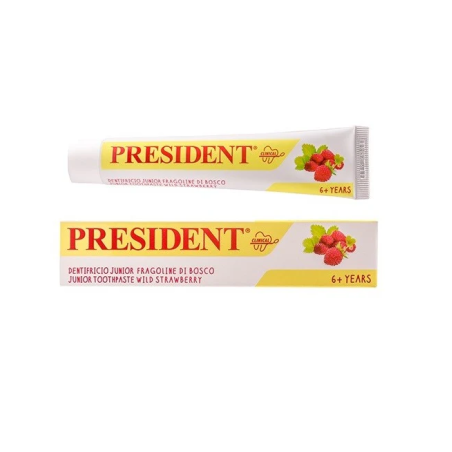 president dentifrice junior 6+ Fraise