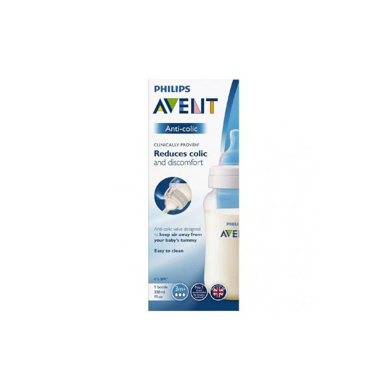 Avent BIBERON ANTI-COLIC 3Mois+ 330ml 11oz