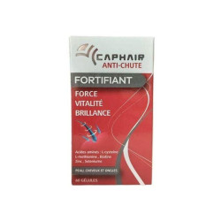 CAPHAIR Complément Capillaire Fortifiant Anti-Chute Cheveux - 60 Gélules