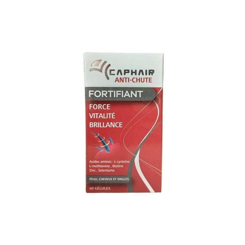CAPHAIR Complément Capillaire Fortifiant Anti-Chute Cheveux - 60 Gélules