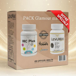 Health Power PACK Glamour masse = IMC Plus 90 Gélules + LevuMax 360 Comprimés