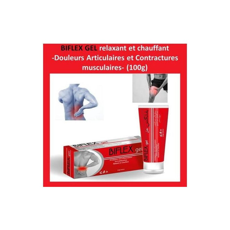 BIFLEX GEL relaxant et chauffant -Douleurs Articulaires100g