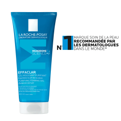 LA ROCHE POSAY EFFACLAR GEL MOUSSANT PURIFIANT EQUILIBRE LE PH DE LA PEAU 200 ML