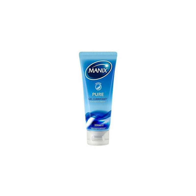 Manix PURE 200ml GEL LUBRIFIANT à base d'eau