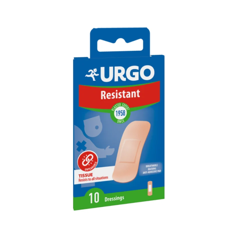 URGO RESISTANCE 10 PANSEMENTS