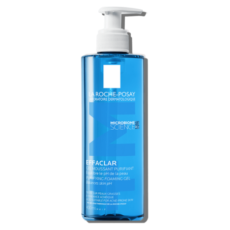 LA ROCHE POSAY EFFACLAR GEL MOUSSANT PURIFIANT PEAUX SENSIBLES GRASSES 400 ML