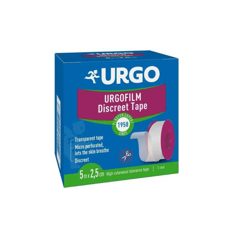 URGO URGOFILM DISCREET TAPE 5M*2.5CM