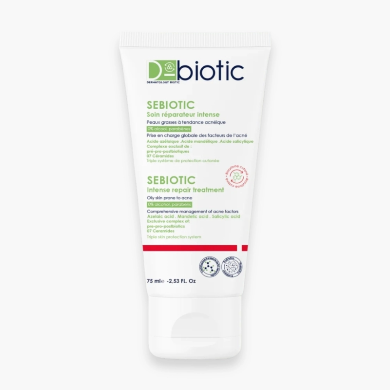 D-BIOTIC – Sebiotic Soin Réparateur Intense – 75ml