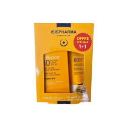 ISISPHARMA PACK UVEBLOCK CREME 80+ (INVISIBLE) PACK