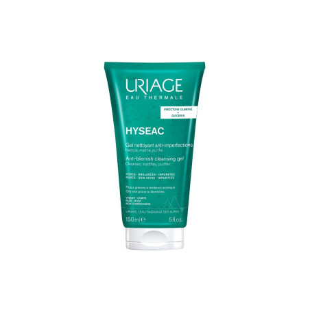 Uriage Hyséac Gel Nettoyant Anti-Imperfections Peaux Grasses à Tendance Acnéique 150ml