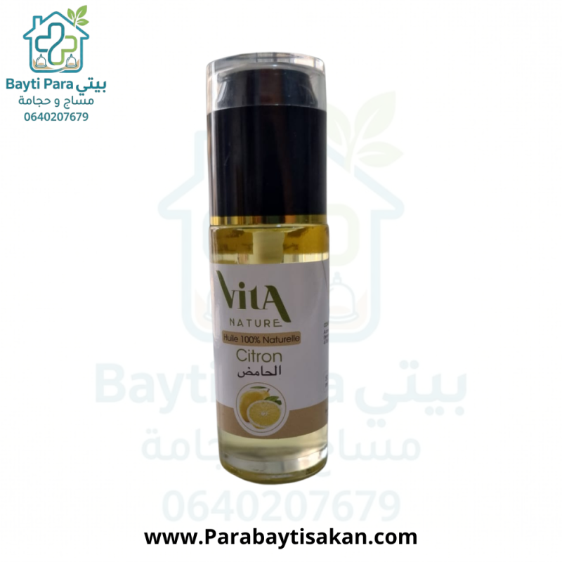 Vita Nature huile de CITRON 100% naturelle