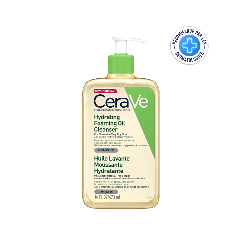 CeraVe Huile Lavante Moussante Hydratante