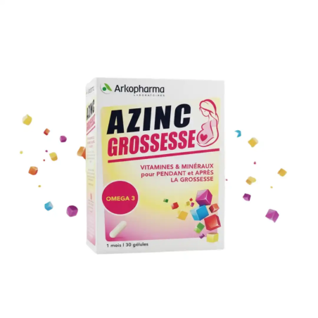 Arkopharma - Azinc Grossesse - 30 Comprimés