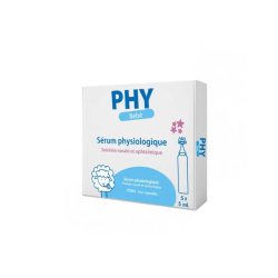 GILBERT – PHY Bébé Sérum PHYSIOLOGIQUE Solution Nasale Et Ophtalmique – 5x – 5ml