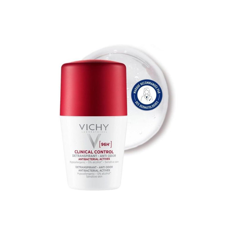 Vichy Déodorant Clinical Control 96h Transpiration Excessive Femme 50 ml