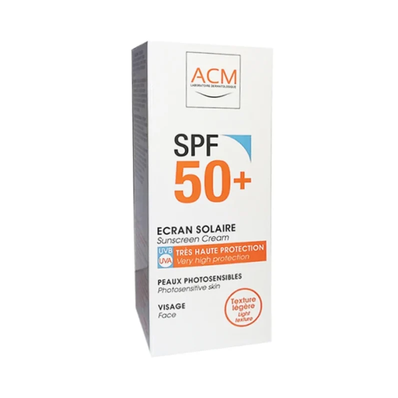 Acm Ecran Solaire Spf 50+ Visage - Tous types de peaux