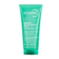 Bioderma Bio Sébium Gel Moussant Actif 200ml