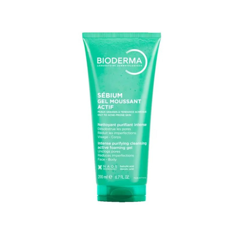 Bioderma Bio Sébium Gel Moussant Actif 200ml