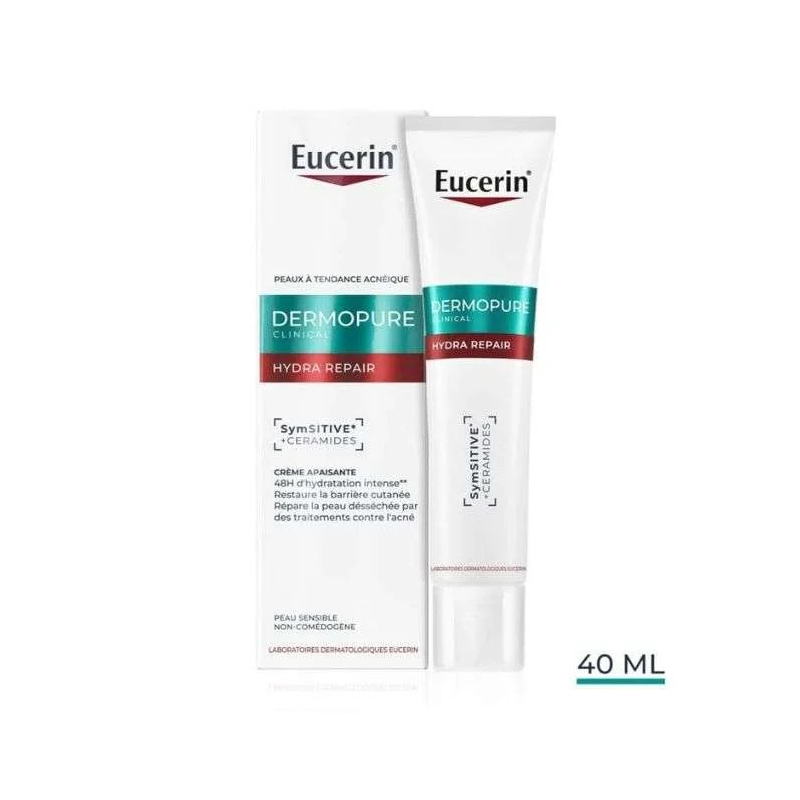 EUCERIN DERMOPURE HYDRA REPAIR CREME APAISANTE 40 ML
