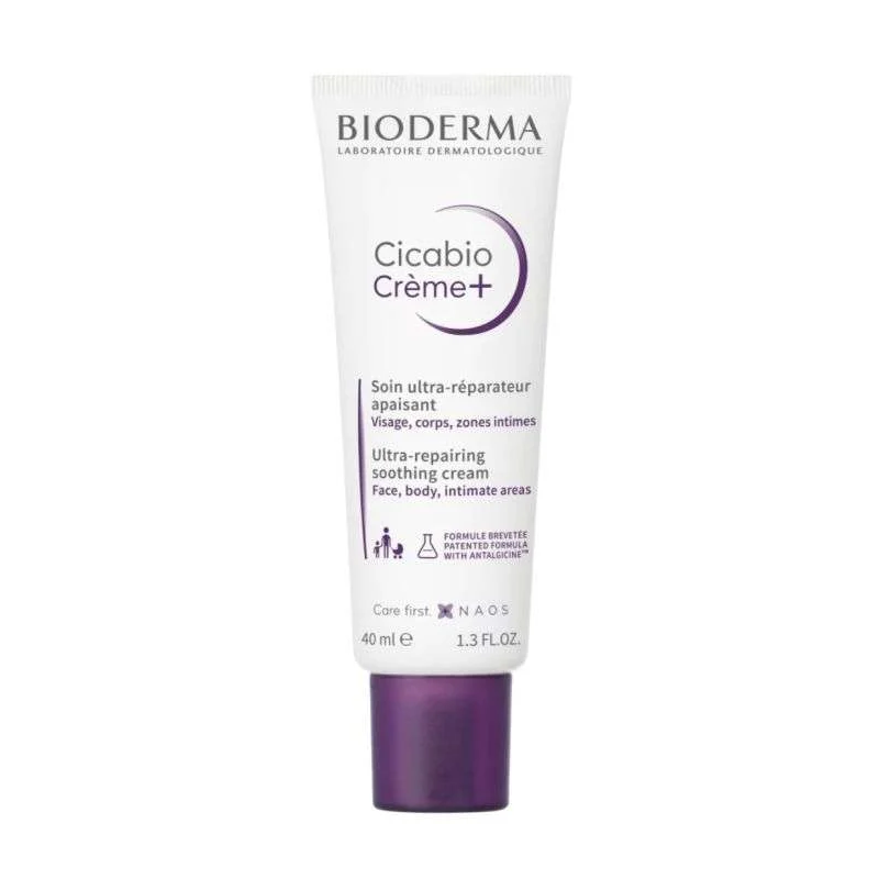 BIODERMA CICABIO CREME + SOIN ULTRA REPARATEUR APAISANT 40 ML